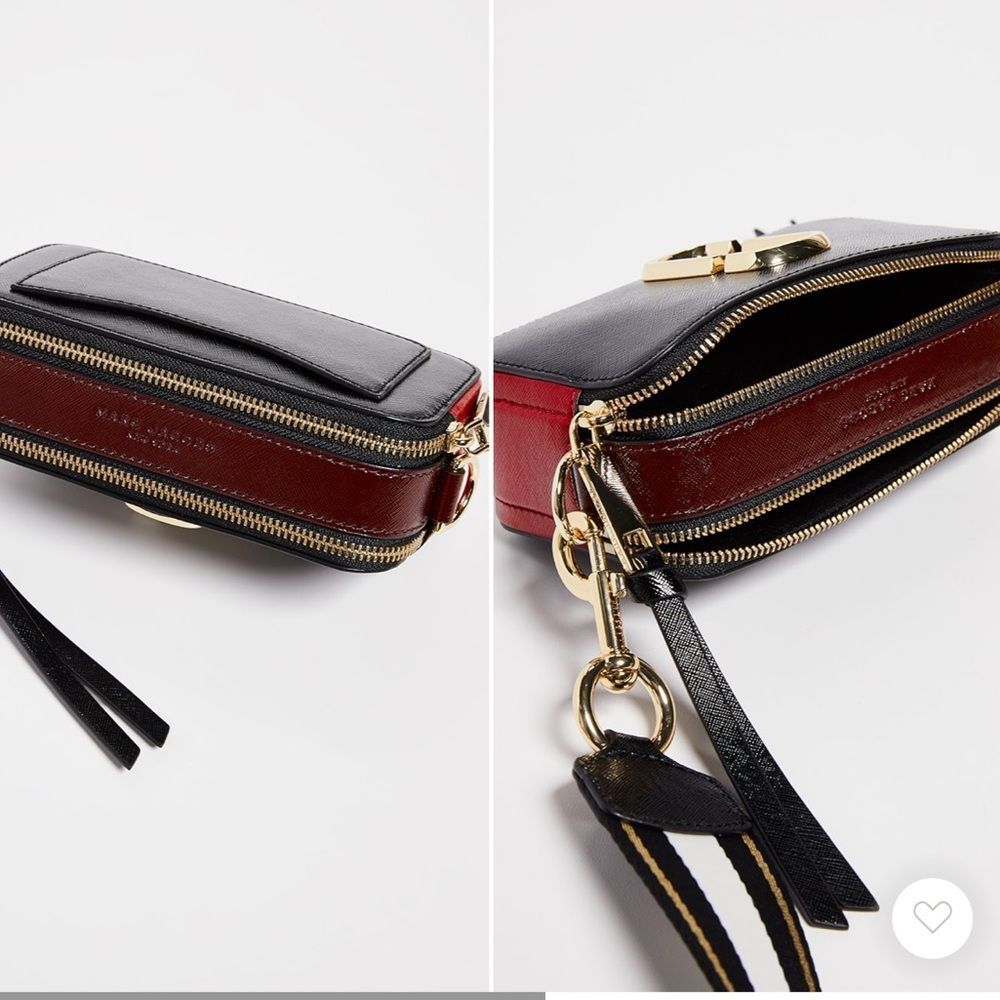 MARC JACOBS the snapshot camera bag red/black NWT in packaging - Picture 3 of 11